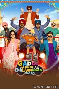 Gaddi Jaandi Ae Chalaangaan Maardi (2023) Punjabi Movie